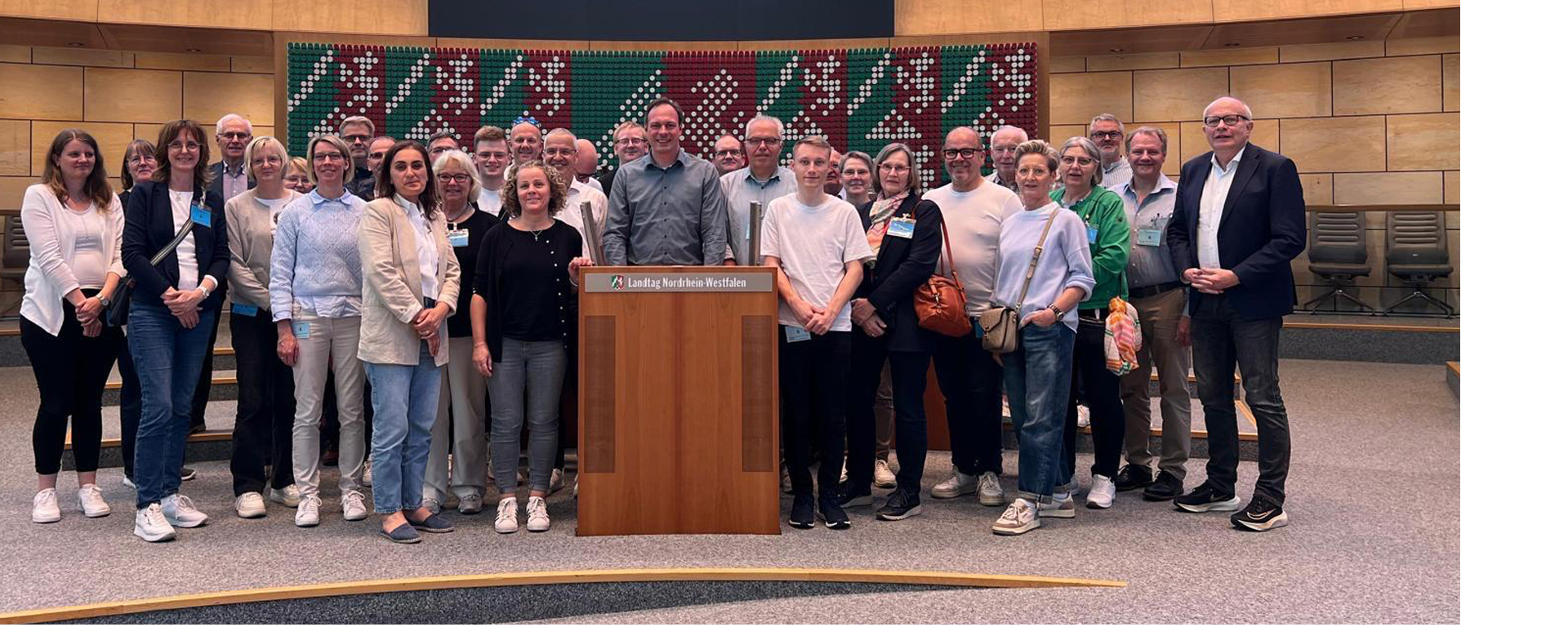 Besuch des Landtages